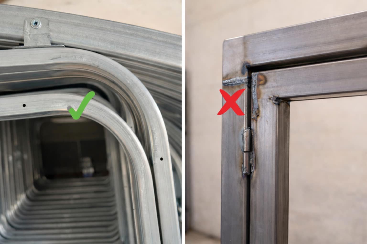 Flexible greenhouse frame comparison